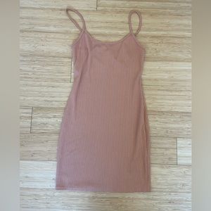 Urban Outfitters Tan Bodycon Dress